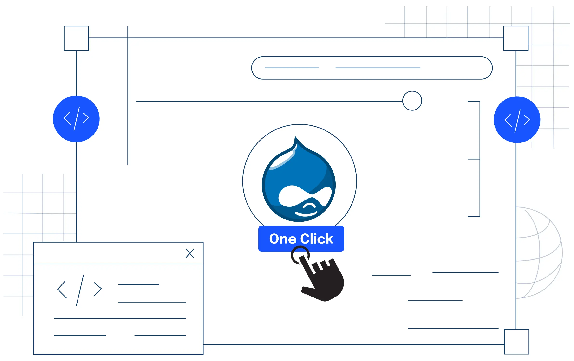 One-Click Drupal Installation One-Click Drupal Installation